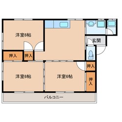 グリーンヒル高尾の物件間取画像